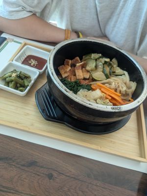 Bibimbap at Bonto Korean & Japanese Restaurant in Dubrovnik