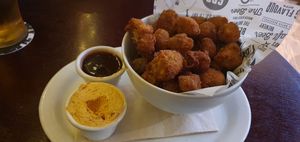 Cauliflower poppers at Oslo Bar in Galway