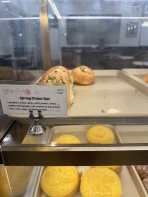 spring onion bun  #Veganuary at Keefer Court in Eden Prairie