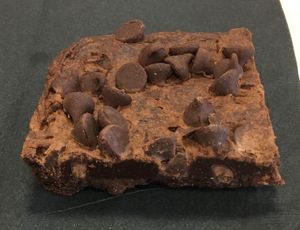 Vegan brownie bar at Peoples Organic in Eden Prairie