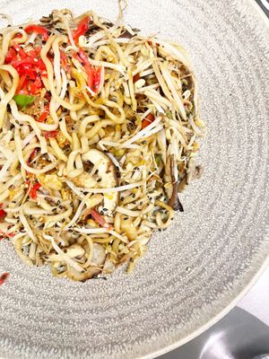 Yaki Soba at Wagamama - Prudential Center in Boston