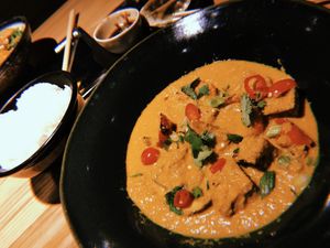 Coconut spicy curry  at Wagamama - Prudential Center in Boston