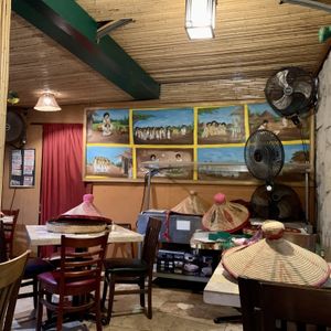 Enclosed Patio   at Taste of Ethiopia in Pflugerville