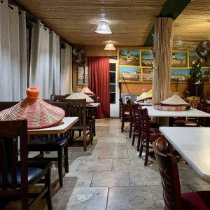 Enclosed Patio  at Taste of Ethiopia in Pflugerville