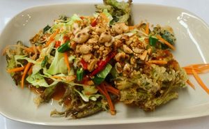 Crispy Salad  at Bai Plu House in Bangkok