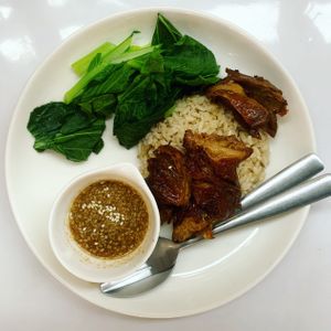 Vegan Duck  at Bai Plu House in Bangkok