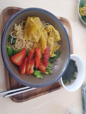 Roast pork noodle at Bai Plu House in Bangkok