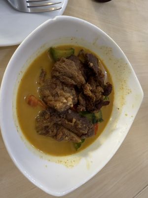 Duck red Curry   at Bai Plu House in Bangkok