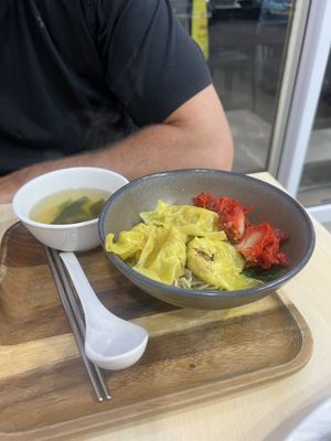 Pork noodle dish   at Bai Plu House in Bangkok