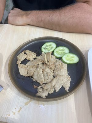 Fried chicken (lovely flavour)   at Bai Plu House in Bangkok