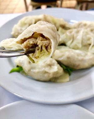 dumplings at Bai Plu House in Bangkok