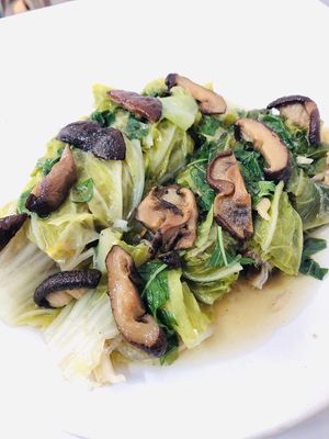 Cabbage roll with mushroom  at Bai Plu House in Bangkok