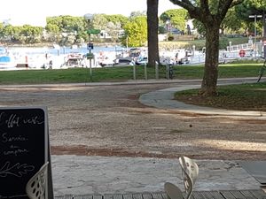 vue du port du ponant depuis l'effet vert at L'Effet Vert in La Grande-motte