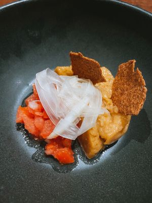 Tomato chutney thing at Land in Birmingham