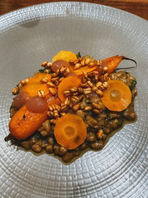 Pearl barley risotto at Land in Birmingham