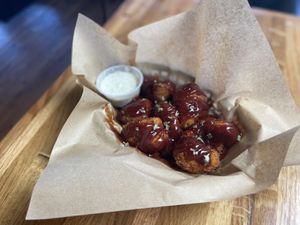 Cauliflower wings  at Trio in Cape Girardeau