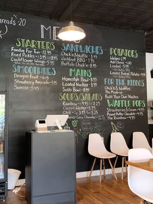 Menu  at Trio in Cape Girardeau