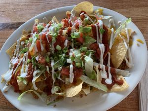 Loaded nachos  at Trio in Cape Girardeau