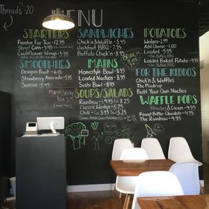 All vegan menu!!! at Trio in Cape Girardeau