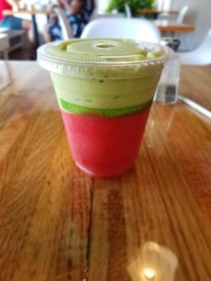Strawberry Avocado Smoothie at Trio in Cape Girardeau