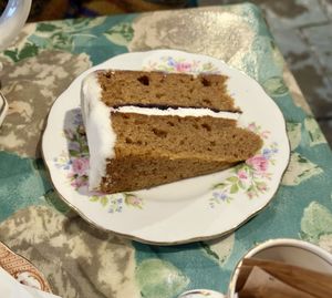 Vegan Blueberry Cake  at Shakespaw Cat Cafe in Stratford-upon-avon