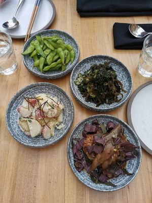 Tasting menu at Umami Ramen & Izakaya in Montreal