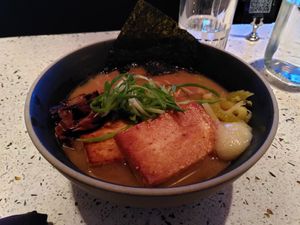 Tofu ramen at Umami Ramen & Izakaya in Montreal