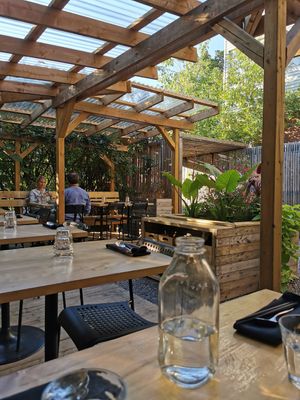 Terrace at Umami Ramen & Izakaya in Montreal