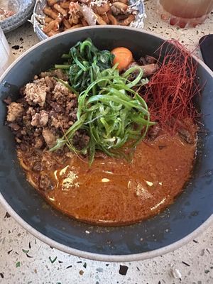 Spicy tantanmen  at Umami Ramen & Izakaya in Montreal