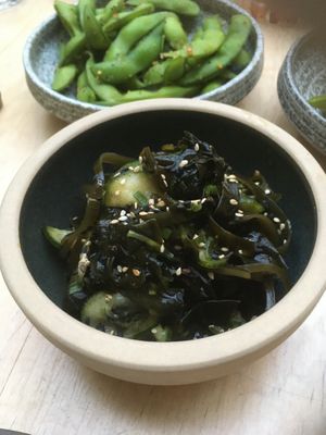 Wakame salad at Umami Ramen & Izakaya in Montreal