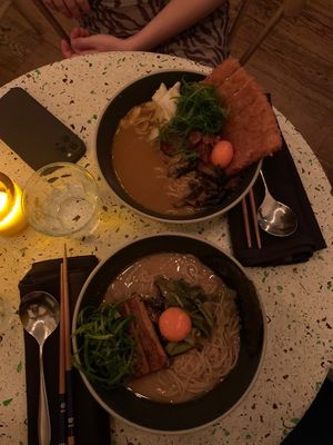 Ramen curry / miso  at Umami Ramen & Izakaya in Montreal