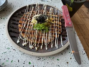 Okonomiyaki at Umami Ramen & Izakaya in Montreal