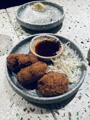 Croquettes  at Umami Ramen & Izakaya in Montreal