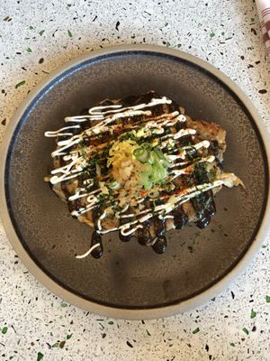 Okonomiyaki at Umami Ramen & Izakaya in Montreal