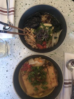 Tokyo ramen + curry ramen at Umami Ramen & Izakaya in Montreal