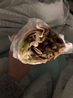 Vegan doner  at Pizza Oscar in Vienna