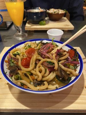 Udon was delish!  at Hors Categorie in Girona