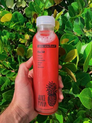Organic cold pressed juice bottled in glass! at Juice Mafia in Hallandale Beach