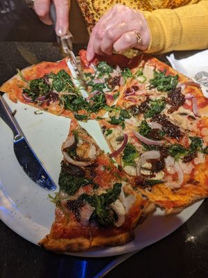 Pedana Pizza at Milano - Harvey's Quay in Limerick