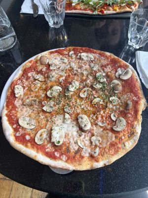 funghi pizza  at Milano - Harvey's Quay in Limerick