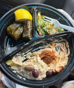   at Nabati Vegan Mediterranean in Oklahoma City