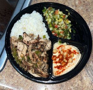   at Nabati Vegan Mediterranean in Oklahoma City