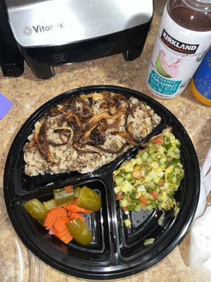   at Nabati Vegan Mediterranean in Oklahoma City