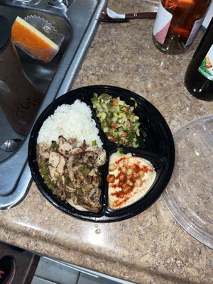   at Nabati Vegan Mediterranean in Oklahoma City