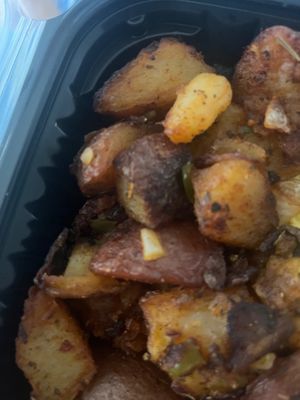 Home fries  at Toast Coffeehouse in Bay Shore