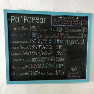 Menu at iXiMeek | Plant Based Project in Bucerias
