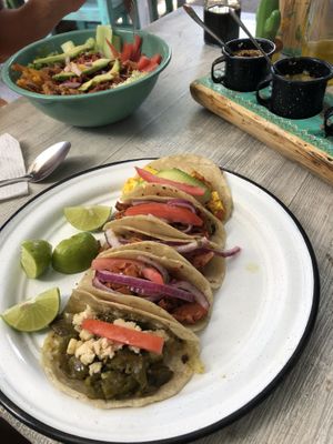 Taco’s  at iXiMeek | Plant Based Project in Bucerias