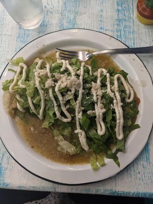 Enchiladas at iXiMeek | Plant Based Project in Bucerias