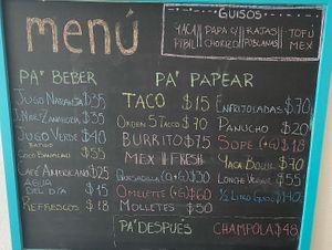 Menu items  at iXiMeek | Plant Based Project in Bucerias