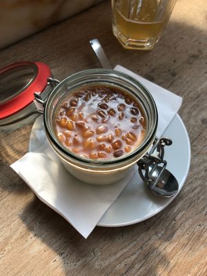 Coffee cotta  at Vapiano in Santiago